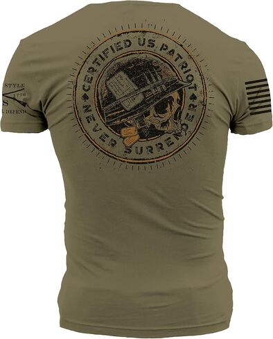 Grunt Style Patriot Seal Men's T-Shirt in Saudi Arabia