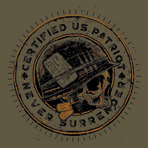 Grunt Style Patriot Seal Men's T-Shirt in Saudi Arabia
