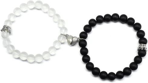 Matching Bracelets for Couples Best Friends Bff, Matching Spider Kitty Bracelet Halloween Christmas Birthday Jewelry Gifts for Women Teen Girls Bestie Gf Bf（luminous） in Kuwait