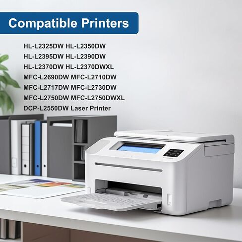 استبدال وحدات الطبل DR630 لوحدة الطبل Brother DR630 DR-630 - للاستخدام مع Brother DCP-L2520DW DCP-L2540DW MFC-L2700DW MFC-L2740DW HL-L2305W HL-L2340DW - إنتاجية تصل إلى 12,000 صفحة (عبوتان، بدون حبر) in Saudi Arabia