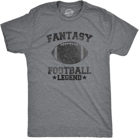 Mens Fantasy Football Legend Funny T Shirt Season Novelty Graphic Dad Gameday in Kuwait