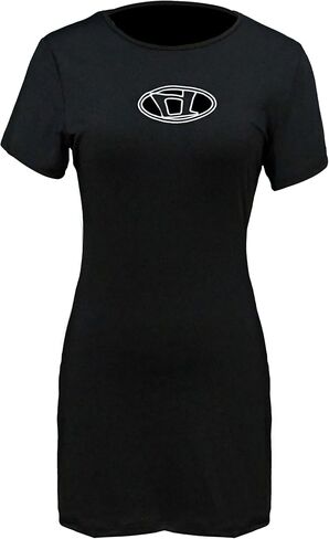 Women's Summer Casual Crew Neck Bodycon Short Mini Dress T Shirt Sheath Dresses in Saudi Arabia