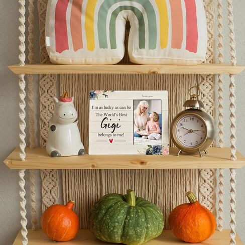 Meme Gifts 4X6 Picture Photo Frames, I Am As Lucky As Can Be The Best Meme Belong To Me Wood Photo Frame, Meme Christmas Birthday Mother’S Day Gifts Picture Frame for Wall Tabletop Display in Kuwait