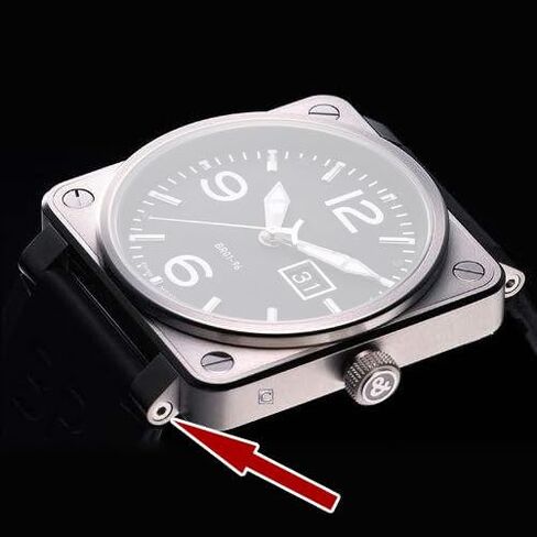Hexagon Watch Screw Tube/Screwdriver Compatible with Bell&Ross BR03 Watch Strap Pin Tool in Saudi Arabia