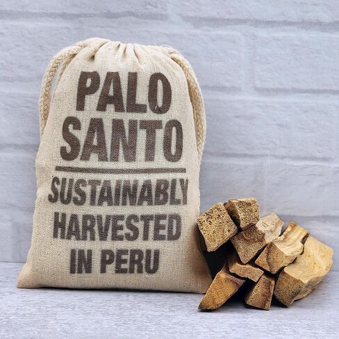 A-Grade Premium Palo Santo Sticks from Peru - Palo Santo Incense - Palo Santo HolyWood Smudge Sticks for Cleansing, Smudging, Meditation and Purification (Palo Santo-8-pack) in Saudi Arabia