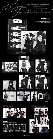 [applemusic POB Exclusive] aespa Whiplash 5th Mini Album Beat Version with Tracking (5 Version Set) in Saudi Arabia
