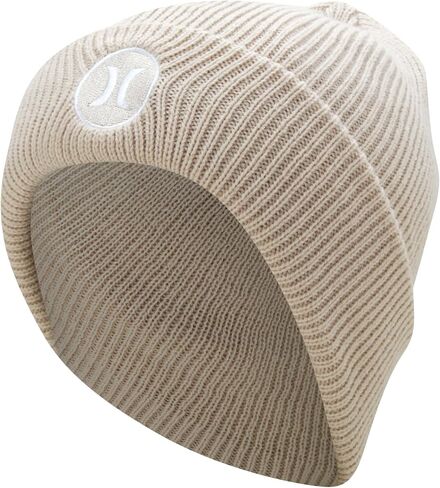 Hurley Women's Original Icon Beanie - Lightweight Classic Cable Knitted Bonnet Winter Hat for Women in Saudi Arabia