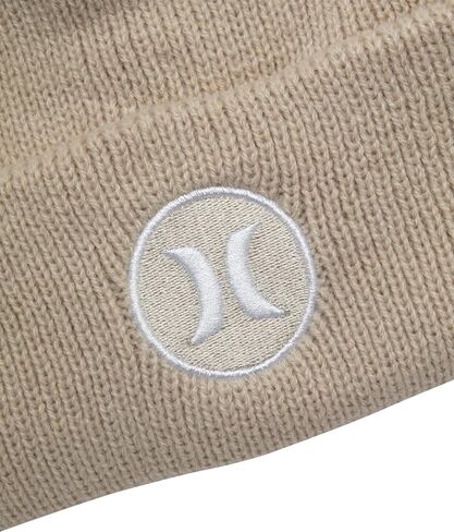 Hurley Women's Original Icon Beanie - Lightweight Classic Cable Knitted Bonnet Winter Hat for Women in Saudi Arabia