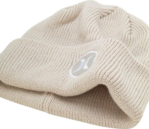 Hurley Women's Original Icon Beanie - Lightweight Classic Cable Knitted Bonnet Winter Hat for Women in Saudi Arabia