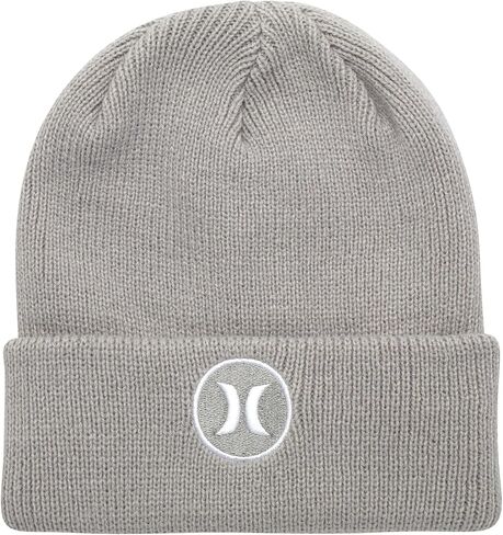 Hurley Women's Original Icon Beanie - Lightweight Classic Cable Knitted Bonnet Winter Hat for Women in Saudi Arabia