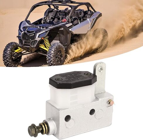 Go Kart Brake Master Cylinder Pump, 12.8 UTV Brake Pump, Brake Hydraulic Cylinder Pump for Go Kart, Three Wheel ATV UTV Modified Brake Pump in Saudi Arabia