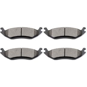 SCITOO Ceramic Brake Pads, 4pcs Front Brake Pads Brakes Kits fit for 2003-2006 for Dodge for Durango,2002-2005 for Dodge for Ram 1500