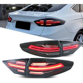 ملحق جديد متوافق مع مصابيح Ford Fusion 2013-2016 LED الخلفية الكاملة مع مجموعة المصابيح الخلفية للرسوم المتحركة الديناميكية المتسلسلة in Saudi Arabia