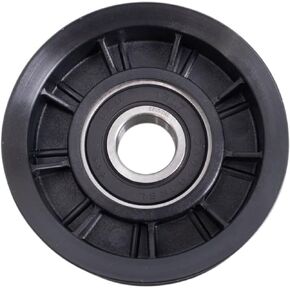 TRQ Serpentine Belt Tensioner Pulley Compatible with 1992-2003 Dodge 1993-1998 Jeep