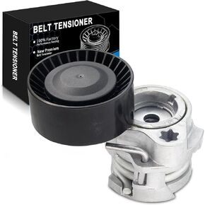 Belt Tensioner Assembly with Pulley for:-BMW 2011-2016 650I 2012-2018 750I 2011-2012 760Li 2010-2015 Alpina B7 2011-2015 M5 2013-2016 M6 2012-2017 X5 2010-2018 4.4L OE#11287549873