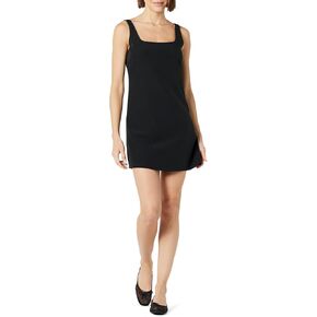 The Drop Women's Joyce Pinafore Woven Mini Dress