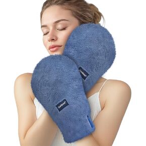 Microwavable Hand Warmers, Cordless Heated Gloves for Arthritis Hands Hot Therapy Mittens with Washable Cover, Relief for Rheumatoid Arthritis, Carpal Tunnel, Stiff Joints