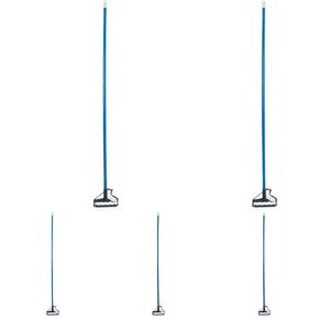 SPARTA 4166402 Spectrum Fiberglass Mop Handle With Quik-Release For Cleaning, Commercial, Residential, 60 Inches, White