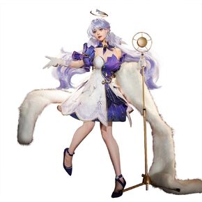 KIRA KIRA Robin Cosplay Costume Doki-SR Full Set Game Honkai: Star Rail Robin Cosplay Costume Cute Halloween Outfits