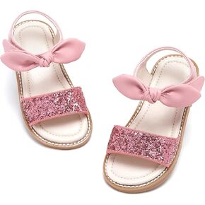 Kiderence Toddler Girls Sandals Little Girls Kids Summer Shoes Toddler Sandals