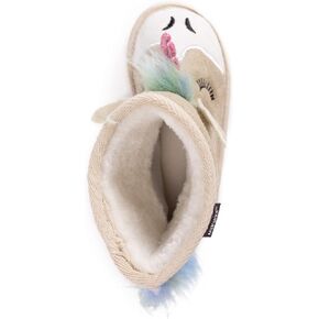 MUK LUKS Unisex-Child Kid's Luna Unicorn Boots Fashion