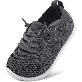 Toddler Boys Girls Shoes Barefoot Shoes Toddler Walking Shoes Kids Tennis Shoes Wide Lightweight Breathable Sneakers