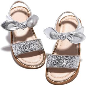 Kiderence Toddler Girls Sandals Little Girls Kids Summer Shoes Toddler Sandals