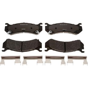 Raybestos R-Line Automotive Replacement Front/Rear Brake Pad Set for Select Chevrolet, GMC (MGD785MH)