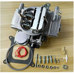 600CFM 4 Barrel Carburetor Repalce Holley 4160 Street Warrior Electric Choke 0-80457S for 1967-1989 Buick Chev-*ry Chry-*sler Dod-*ge Fo-*rd Mercury Oldsmobile V8 Engings