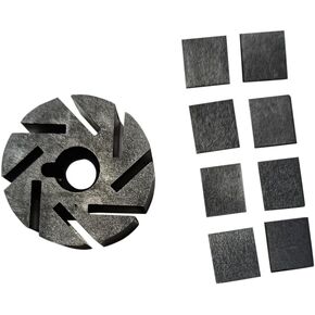 New Central Locking Vacuum Pump Motor Impeller Compatible with Mercedes Benz SL-Class R230 w220 c215 Replacement X8R0173 A2208000648 A2208000448 A2208000748 A2208000548 A2208000348