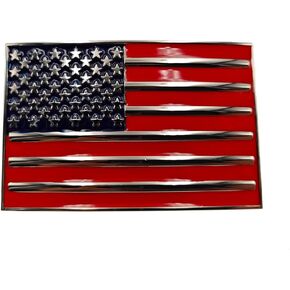 American Flag Belt Buckle