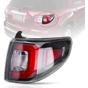 OEM Style Tail Light Assembly W/O Brake Light Bulb Rear Right Passenger Side Stop Lamp Compatible with 2013-2017 GMC Acadia Replace# 84051376, 19433883, 23236015, 20956904, 23142286, 23439850