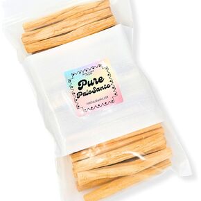 | High Resin Palo Santo Sticks | 24 Bulk Palo Santo Sticks, Natural, PURE-PALO-BULK-24