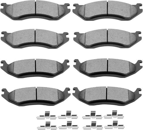 SCITOO Ceramic Brake Pads, 4pcs Front Brake Pads Brakes Kits fit for 2003-2006 for Dodge for Durango,2002-2005 for Dodge for Ram 1500 in Saudi Arabia