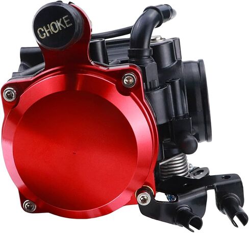 CV40 Carburetor with Choke Cable, for Harley Davidson Sportster XL XLH 883 1200 Softail Touring Dyna Road King Carb 27421-99 (Golden Cover) in Kuwait