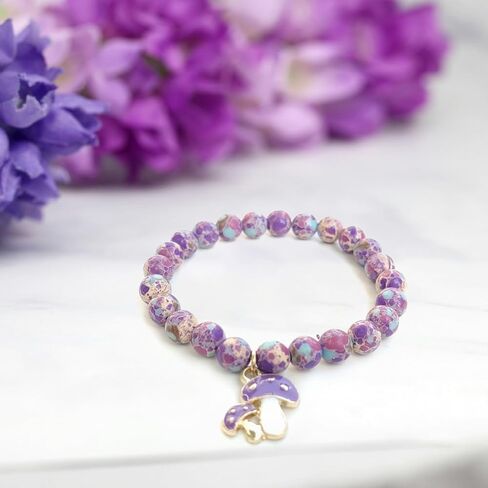 Beaded Bracelets for Women, Natural Stone Bracelets, Gemstone bracelet, Stretch Bracelets for Women Gifts for Women in Saudi Arabia