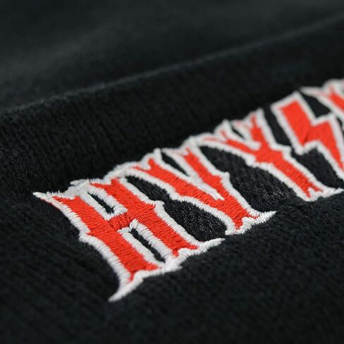 Beanie with Embroidery Heavy Metal Warm Winter Beanie hat Beanie Strechable Cuffed Beanie Cap Unisex in Saudi Arabia