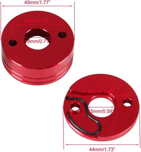 أجزاء مجموعة أدوات خنق فلتر الهواء 44 مم لشوطتين 23cc 33cc 43cc 47cc 49cc 50cc MOTOVOX MVS Mini Pocket Kids Dirt Bike ATV Go Kart Big Foot Goped Blad Stand Up EVO تعمل بالغاز Moby XS 33 سكوتر أحمر in Kuwait