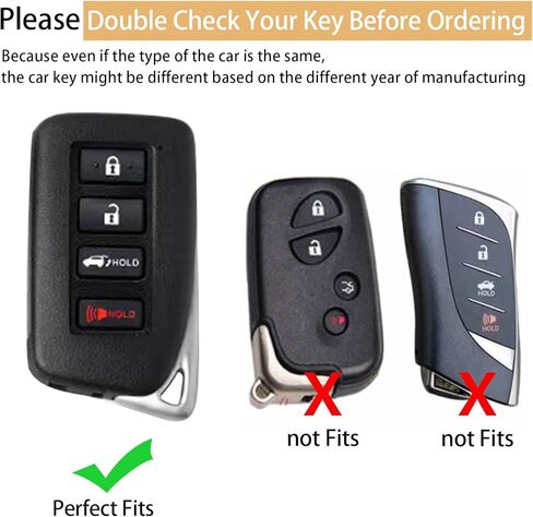 UTFT-17 For LEXUS Key fob Cover,Soft TPU Full Protection Cover,gold Keychains,for LEXUS RX Is ES GS LS NX RS GX LX RC LC Smart Key White in Kuwait