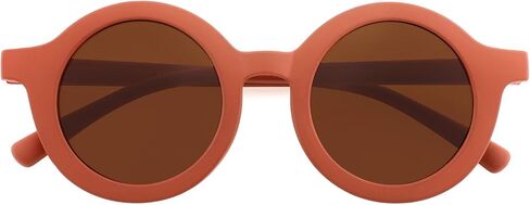 Yogo Vision Polarized Round Sunglasses for Kids Cute Children's Shades Girl Boy Classic Sun glasses in Saudi Arabia