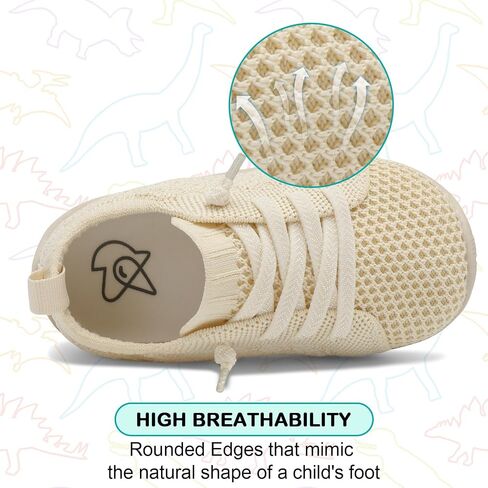 Toddler Boys Girls Shoes Barefoot Shoes Toddler Walking Shoes Kids Tennis Shoes Wide Lightweight Breathable Sneakers in Saudi Arabia