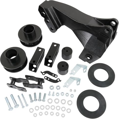 مجموعة تسوية مقاس 2.5 بوصة مع دعامة نقل شريط المسار متوافقة مع شاحنات Ford Super Duty F150 F250 وF450 4WD 2011-2020 استبدال# 66-2726 in Kuwait