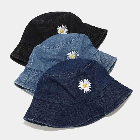 Quanhaigou Bucket Hats Unisex Sun Summer Travel Beach Fishing Cap for Men Women Teens in Saudi Arabia