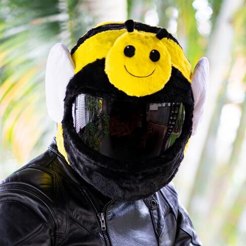 غطاء خوذة Moto Loot لخوذة الدراجات النارية، وركوب الدراجات الممتعة والهدايا (الغطاء فقط. الخوذة غير متضمنة) - بامبل بي in Kuwait