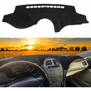 Dashboard Mats Dash Covers Pad Compatible with Lexus ES350 2007 2008 2009 2010 2011 2012 Dash Carpet Protector