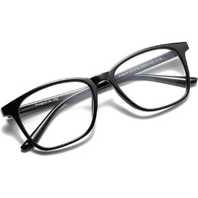WAZIR Blue Light Blocking Glasses - Lightweight, Anti-Glare, Anti-Eyestrain, UV Protection, for Computer, Gaming, TV, Phones