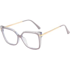 الضوء الأزرق حجب القط العين نظارات للنساء العصرية مكافحة إجهاد العين الأشعة فوق البنفسجية حماية الكمبيوتر النظارات المعدنية TR90 الإطار AW021 in Kuwait