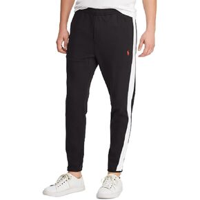 Polo Ralph Lauren Black Soft Cotton Active Jogger Pants, US Large