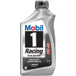Mobil 1 104145-1 Racing Oil (0w50 1 Qt),