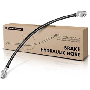 A-Premium Rear Center Brake Hydraulic Hose Compatible with Select Chevy, GMC and Cadillac Models - Escalade, Escalade ESV, Escalade EXT, Avalanche 1500, Suburban 1500, Yukon XL 1500, Tahoe, Yukon